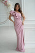 Robe longue model 197548 Bicotone
